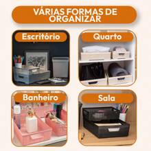 Storage And Organizer Bins - trắng - Xem 4