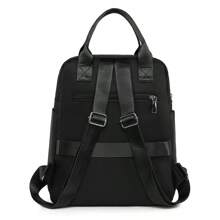 Zaino da donna, casual da viaggio, impermeabile in Oxford, borsa a spalla, borsa grande capienza, zaino multifunzionale da scuola