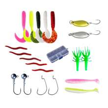 1.8m Telescopic Fishing Rod Combo Set: Includes Spinning Reel, Lures, Hooks And Travel Rod Case, Suitable For Freshwater And Saltwater Fishing Beginners - Blue - View 5