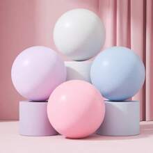 1pc Mini Fitness Ball, 9 Inch Anti-Burst And Anti-Slip Mini Pilates Ball For Stability, Fitness, Physical Therapy, Stretching And Core Strength Exercises At Home Gym And Office