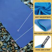 Portable Green Camping & Travel Towel