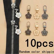 1/5/10/20pcs Zipper Puller Repair Tool Kit, Universal Zipper Puller Replacement Bag, Quick Installation Zipper Assistant, Removable Zipper Puller, Removable Zipper Puller For Bags, Coats, Jackets, Suitcases - Metal Replacement Accessories, Easy To Use