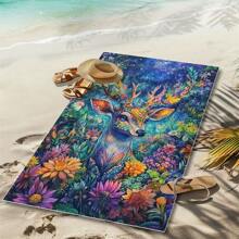 Extra Large Beach Towel - Soft, Lightweight, Absorbent Polyester Towel, Suitable For Travel, Swimming, Camping, Yoga, Fitness, And Beach Vacations - Perfect Gift For Family And Friends Mother's Day Flowers, Personalized Gifts For Mom, Last Minute Gifts, Mother's Day Ideas, Mothering Sunday Gifts, Handmade Cards For Mum, Best Mother's Day Gifts Under $50 Summer, Holiday