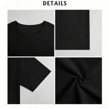 Camiseta de algodón 100% de softbol de Tennessee - Negro - Ver 4