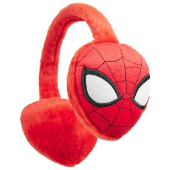 Marvel Spiderman Fluffy Earmuffs Winter Ear Warmers