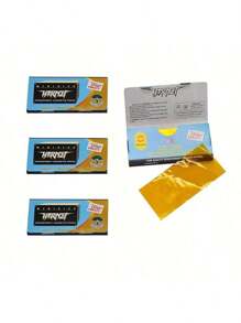 2/5Packs Clear Rolling Papers, 50/Volume, 1 1/4 Size TransparentRolling Papers.