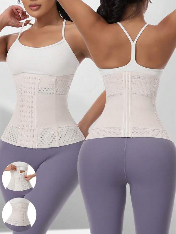 1 pieza Faja reductora de cintura con doble cinturón, moldeadora del Body, altura de 28 CM, corsé, faja moldeadora para mujer, estrecha y plana el vientre, faja reductora posparto, fajas moldeadoras del Body para mujer