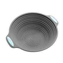 2 件装硅胶面包发酵篮，可折叠耐高温大容量面团发酵碗，家用烤箱烘焙面包醒发碗，面包烘焙模具，厨房用品 - 灰色 - 查看 16