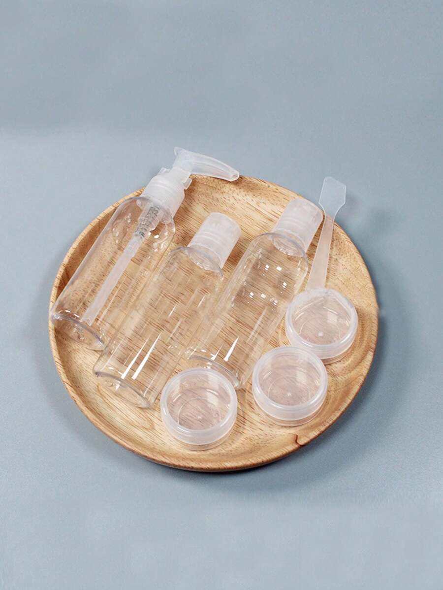 EDITBYLIBRA Reise-Schaumpumpflaschen Set - 3x Auslaufsichere Seifenspender Für Unterwegs | TSA-zugelassen