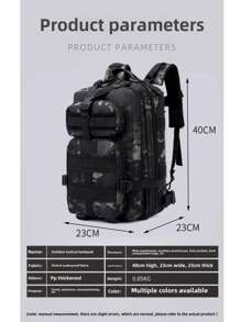 Camping Chicken Backpack Travel Backpack Multi-Functional Waterproof Mountaineering Bag 20 Liter Travel Bag Equipment Backpack Super Solid Field Bag Outward Bound Training Backpack Camouflage Backpack Vacation Camping Backpack - Multicolor - View 5