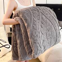 230*200cm 1200g king size 1 pieza Mantas calientitas de muselina borrega con puntada dormir Frazada con patrón geométrico suave y confortable de colores  decorativa viaja ,Manta  de forro caliente  peluche,Frazadas para cama calientes navidad  Multicolor Manta liso cálido para casa cobijas frazada fresca la ropa de cama deding cobertor king size  microfibra cobertores cobijas individual decoracion hogar gris oscuro laila  Ligero confort blanket Matrimonial colcha cubrecama super suave cobija micromink divertidas  mantas algodon mantas de tela ligera manta de viaje decorativa rosa verde morado King size ligera sala tejida personalizada blanca - Gris Oscuro - Ver 1