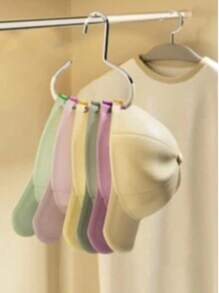 1pc Multifunctional Baseball Cap Rack Metal Hat Rack Hat Hook Saves Wardrobe Space Suitable For Hat Suspenders Belt Scarf Storage Rack New Vase-Shaped Hanger Tie Scarf Creative Ring Hanger Tie Rack Internet Celebrity Hook