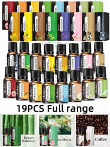 10ml Essential Oil Set, Natural Aromatherapy Oil Diffuser, Stone Humidifier Car Aromatherapy Home Aromatherapy Oil Supplement, Autumn, Winter, Candle Making - Fresh Cut Grass, Gardenia, Rose, Sandalwood, Aromatherapy Essential Oil - Multicolor - View 47