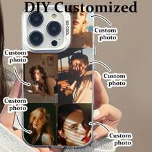 Customized Photo DIY 2-In-1 High-End Soft Textured Thick Painted Anti-Drop Phone Protective Case Compatible With Apple IPhone 16 Pro/IPhone 16/IPhone 16 Pro Max/IPhone 16 Plus/P 15 Pro Max, New Fashionable Design Compatible With IPhone 15/IPhone 11 IPhone 14 Pro Max, Anti-Drop For P13/XS/XR, Cartoon For P11/7 Plus 8P/78 ES2 Soft Shell Protective Cover