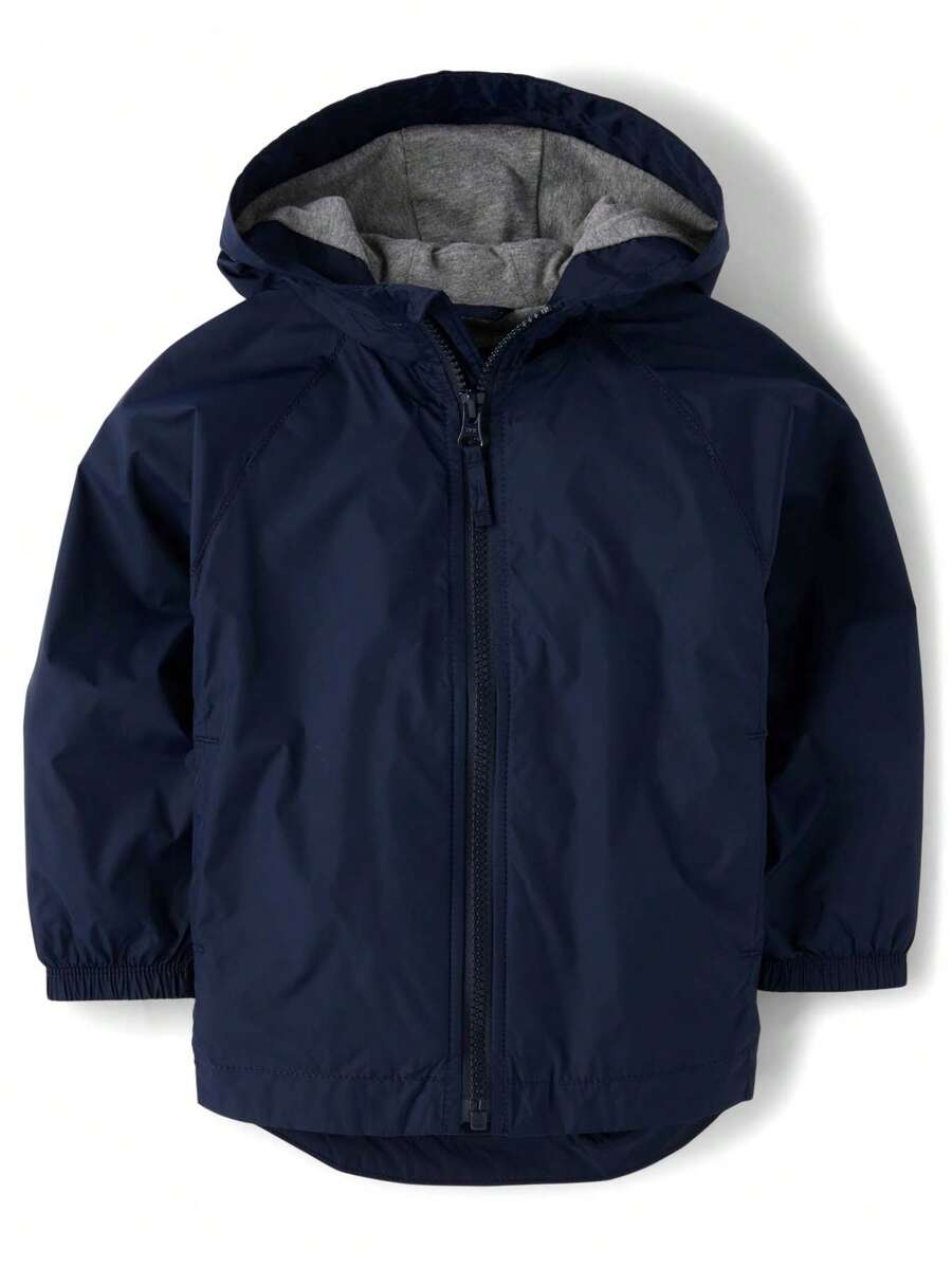 The Children's PLACE Baby And Toddler Boys Windbreaker Jacket - NEW NAVY - View 1
