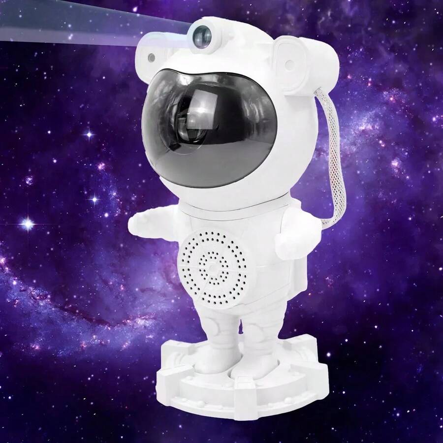 Astronaut Galaxy Projector, Universe Projection Light, Galaxy Night Lamp, Astronaut Light Projector, Star Nebula LED Ceiling Light, Adjustable, Projector For Bedroom, Astronaut Design Projector For Room.
