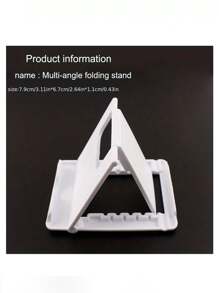 1 szt. składany i regulowany uniwersalny stojak na telefon/tablet, wielokątny uchwyt na biurko kompatybilny z 'em, telefonem z Androidem, prezent na urodziny, rodzinę, uchwyt na telefon dla przyjaciół, stojak na telefon, akcesoria do telefonów