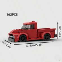 MIKEMENG Back To The Future Time Machine Supercar Racing Car Classic Building Block Toy Set, Children's Educational Creative Toy, Adults' DIY Car Model Kit, City Technology Champion Cup Series, Suitable As Birthday, Halloween, Christmas Gift, And For Collection And Home Decoration