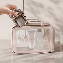 3pcs Travel-Friendly Soap Dish With Lid, PET, Sealed Drain, Ideal For Business Trips & Outdoors