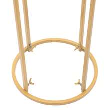 Jarrón de flores de metal redondo, 3 piezas, soporte para flores, centro de mesa para boda, decoración de fiesta - Dorado - Ver 9