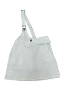 Girls' Sweatshirt Overalls - White - View 1