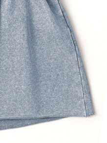 2pcs Women Casual Cotton Crop Top And Short Set, Acid Wash Vintage Distressed Knit Look, Edgy Sexy, Oversized Sweatshirt For Music Festivals, Dystopian Style, Party