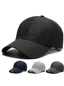 Quick Drying Hat. Outdoor Breathable Sun Protection And Shading. Baseball Cap. Simplicity. Mesh Baseball Cap