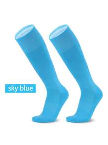 Mine Craft Jugendmannschaft Sport Kniehohe Socken für Kinder Fußball, Jugend und Kniehohe Athletische Fußball Gym Kinder Team Jungen und Mädchen Einfarbig Fußball Sport Socken im Nick 90er Stil