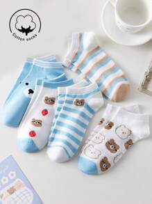 1/3/5/10 paar katoenen sokken voor dames, korte sokken, onzichtbare sokken, witte sokken, damessokken, leuke sokken, meisjessokken, herfst/winter/lente/herfst/zomer sokken, ademende mesh details, geleiderail ademend gatontwerp, vochtafvoerend, zacht en glad, geschikt voor verschillende feestdagen, sport, vrije tijd, zaken en andere dagelijkse kleding, kan het hele jaar door gedragen worden, kleurencombinaties zijn willekeurig.