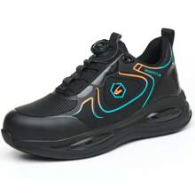 frysen Chaussures de travail frysen Chaussures de sécurité pour hommes et femmes Chaussures légères antidérapantes avec embout en acier Chaussures de sécurité confortables et respirantes avec fermeture à torsion 37-46 EU