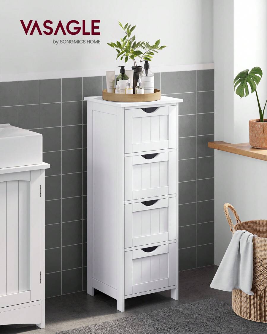 SONGMICS Bathroom Furniture Sets - White - View 1