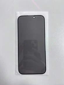 Juego de 4 protectores de pantalla de vidrio templado con borde negro para protección de privacidad de pantalla completa, compatible con iPhone 16/16 Plus/16 Pro/16 Pro Max/15/15Pro/15 Plus/15 Pro Max, regalo para cumpleaños, familiares y amigos, protector de pantalla antiespia, accesorio para teléfono