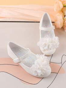 فستان أبيض للفتيات لمناسبات رسمية، أحذية كاجوال سوداء بنعل ناعم،أحذية ماري جين زهرية لفتاة الحفلة في حفل الزفاف أو الرقص أو البالية،أحذية مناسبة للأطفال بجميع المقاسات