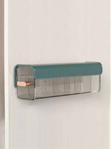 1PC Wall-Mounted Storage Box Drawer Underwear Organizer Divider, Wall Mount 6 Cell Drawer Storage Boxes And Plastic Organizers For Lingerie, Socks, Ties, Data Cable, Spices Organization