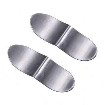 2pcs Spoon Chopstick Rest, 304 Stainless Steel Knife Fork Holder, Matte Knife Spoon Fork Rack On Table