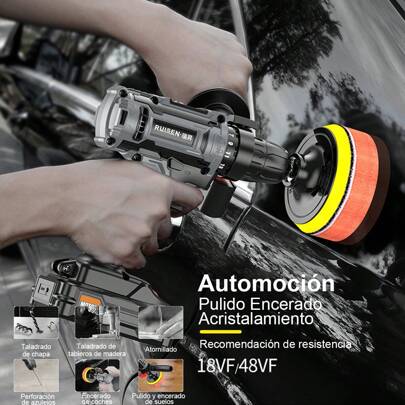 Pulidora Para Auto Eléctrica Lijadora Pulidoras De Coches, Enceradoras, Taladros, Destornilladores