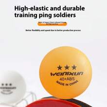 10/15PCS ABS High-Bounce Ping Pong Balls 40+, Durable For Training & Machine Use, Pelotas De Ping Pong For Youth & Adults