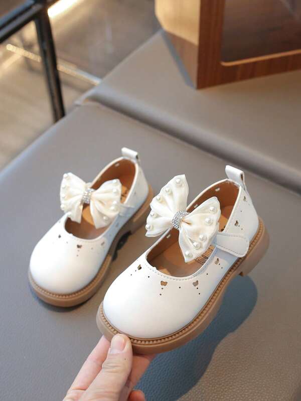 Mädchen Schleife Prinzessin Schuhe, Softsohle Hanfu Schuhe, Neu Frühling Herbst 2025 Kinder Freizeitschlipper