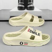 Slippers For Men Summer 2025 New Style Outdoor Thick-Soled Non-Slip Sandals Fashionable Couple Driving Beach Dual-Use Comfortable Sandals