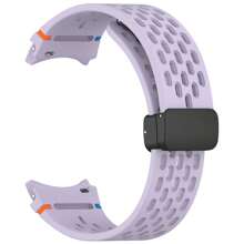 Correa de silicona sin huecos compatible con Samsung Galaxy Watch 7 6 5 4 FE de 40/44mm, 5Pro de 45mm, compatibles con pulsera para Galaxy Watch 6 Classic de 47mm - Reloj Samsung7/6/5/4 - Ver 10