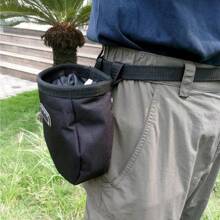 Rock Climbing Chalk Bag With Belt And Zipper Pocket For Fitness GYM Weight Lifting Hunting Bouldering Magnesia Sack