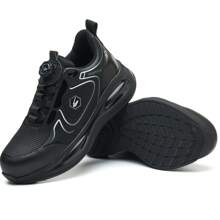 frysen Chaussures de travail frysen Chaussures de sécurité pour hommes et femmes Chaussures légères antidérapantes avec embout en acier Chaussures de sécurité confortables et respirantes avec fermeture à torsion 37-46 EU