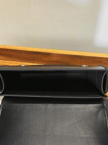 Bolsa Tofu de cubierta con solapa a prueba de agua y estilo minimalista, bolso de hombro/bandolera portátil para teléfono, adecuado para el trabajo, commuting, compras, viajes, bolso cruzado como regalo para hombres