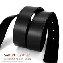 1pc Plus Size Women PU Leather Belt Decor Swing Dress, Sweet Design For Daily Wear Summer, School