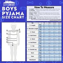 City Comfort Long Pyjama Set Comfortable Breathable Sleepwear PJ Gamer Gift - Multicolor - View 6