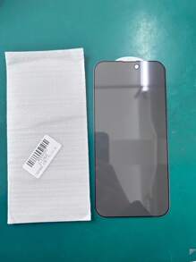 Juego de 4 protectores de pantalla de vidrio templado con borde negro para protección de privacidad de pantalla completa, compatible con iPhone 16/16 Plus/16 Pro/16 Pro Max/15/15Pro/15 Plus/15 Pro Max, regalo para cumpleaños, familiares y amigos, protector de pantalla antiespia, accesorio para teléfono