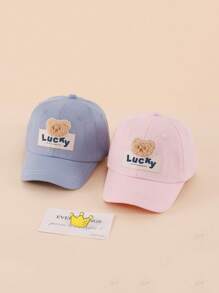 1 bucată Lucky Bear Baby Wear zilnic șapcă de baseball casual