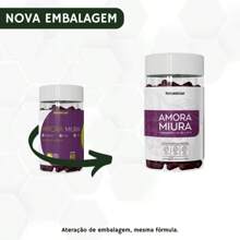 Natunectar Amora Miura + Magnésio,Vitamina B6,E - 60 Cápsulas Saúde e Bem-Estar