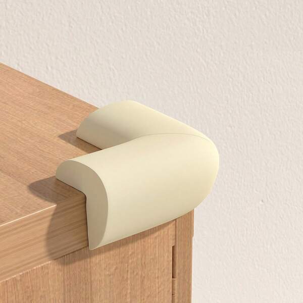 4PCS Conner Protector For Baby Safety Corner Home Soft Edge Corner Cover Toddle Infant Head Protection Furniture Protector Table Desk Guards Cover