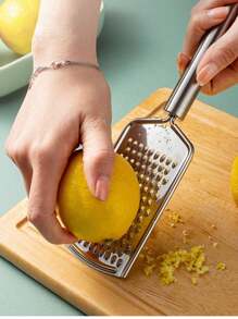 Stainless Steel Cheese Grater, Lemon Zester, Kitchen Gadget